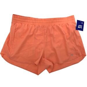 Joylab Womens Peach Athletic Running Shorts Size XL